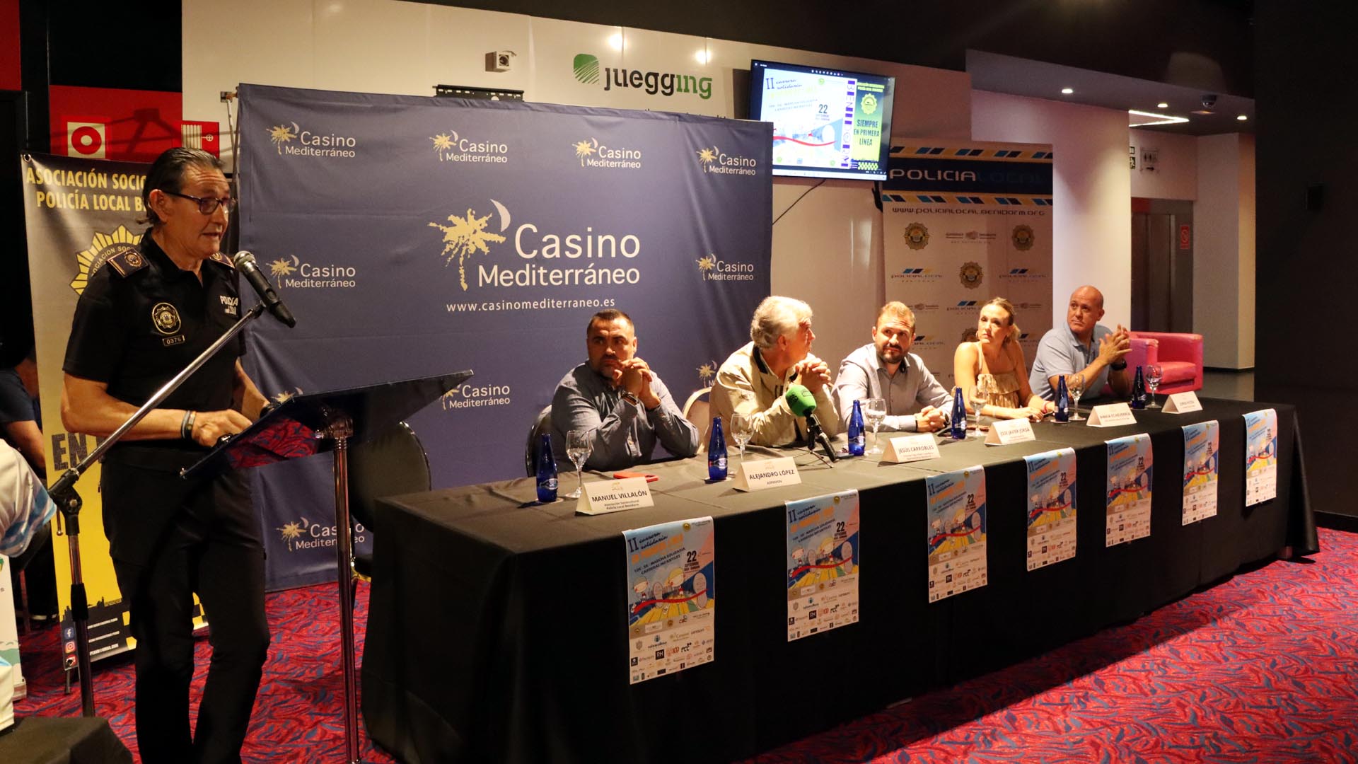 Casino Mediterráneo acogió la presentación de la II Edición de la carrera solidaria En Primera Línea contra el cáncer infantil